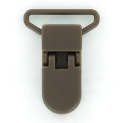 KAM 1" (25mm) Plastic Clips (G72 - Chocolate)