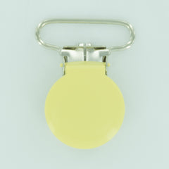 500 Butter Yellow Metal Clips