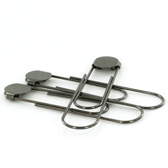 Gunmetal Jumbo Paper Clips