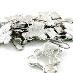 400 Teddy Bear Metal Clips