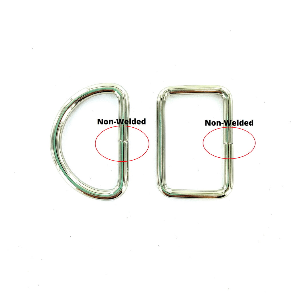 Welded Rectangle Rings 3/4