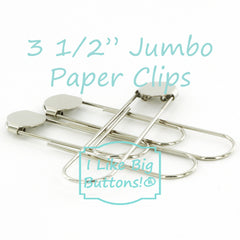 Silver Jumbo Paper Clips