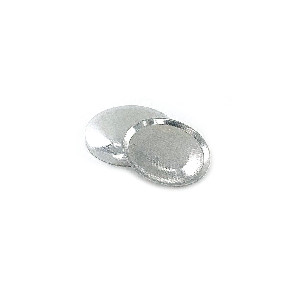 Size 36 (7/8 inch / 23 mm) FLAT BACK Cover Buttons