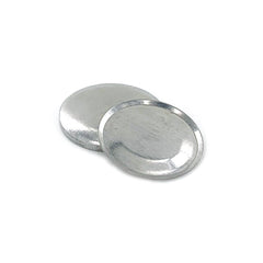 Size 45 (1 1/8 inch / 28 mm) FLAT BACK Cover Buttons