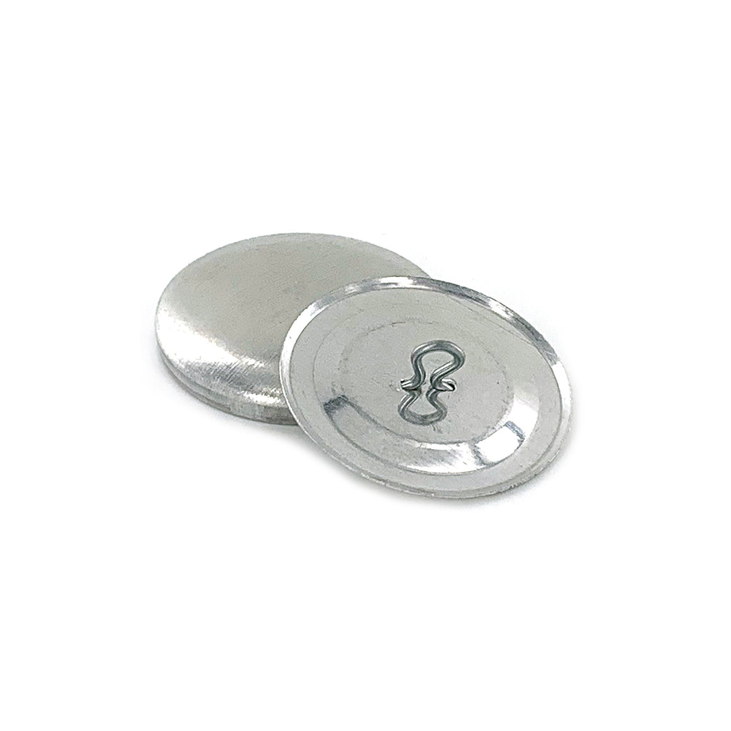 Size 45 (1 1/8 inch / 28 mm) WIRE BACK Cover Buttons